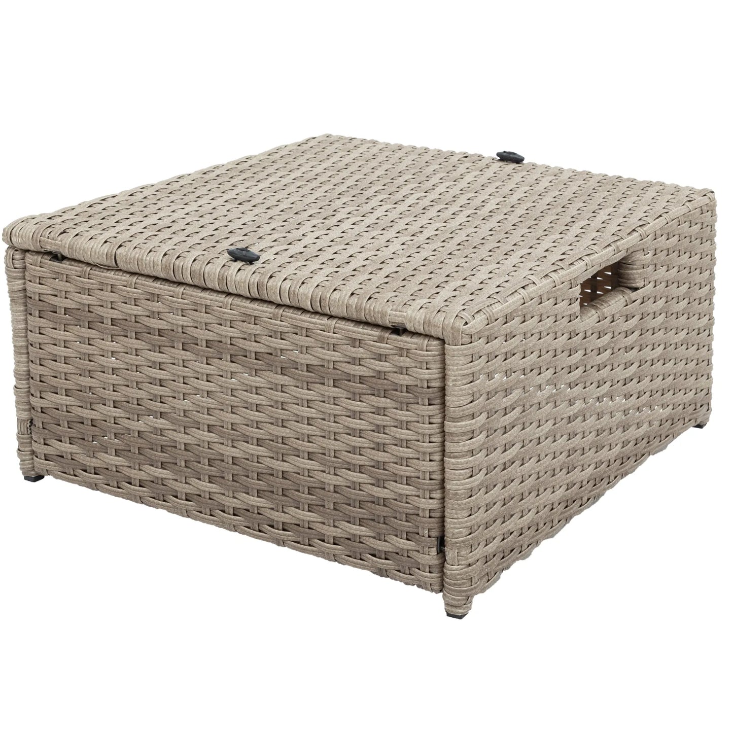 4-Piece All-Weather Wicker Patio Furniture Set