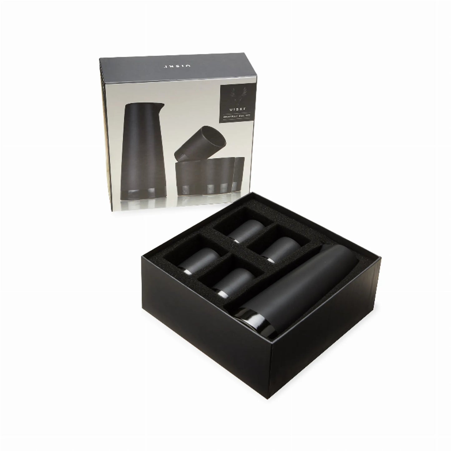 Viski 5-Piece Stoneware Sake Set