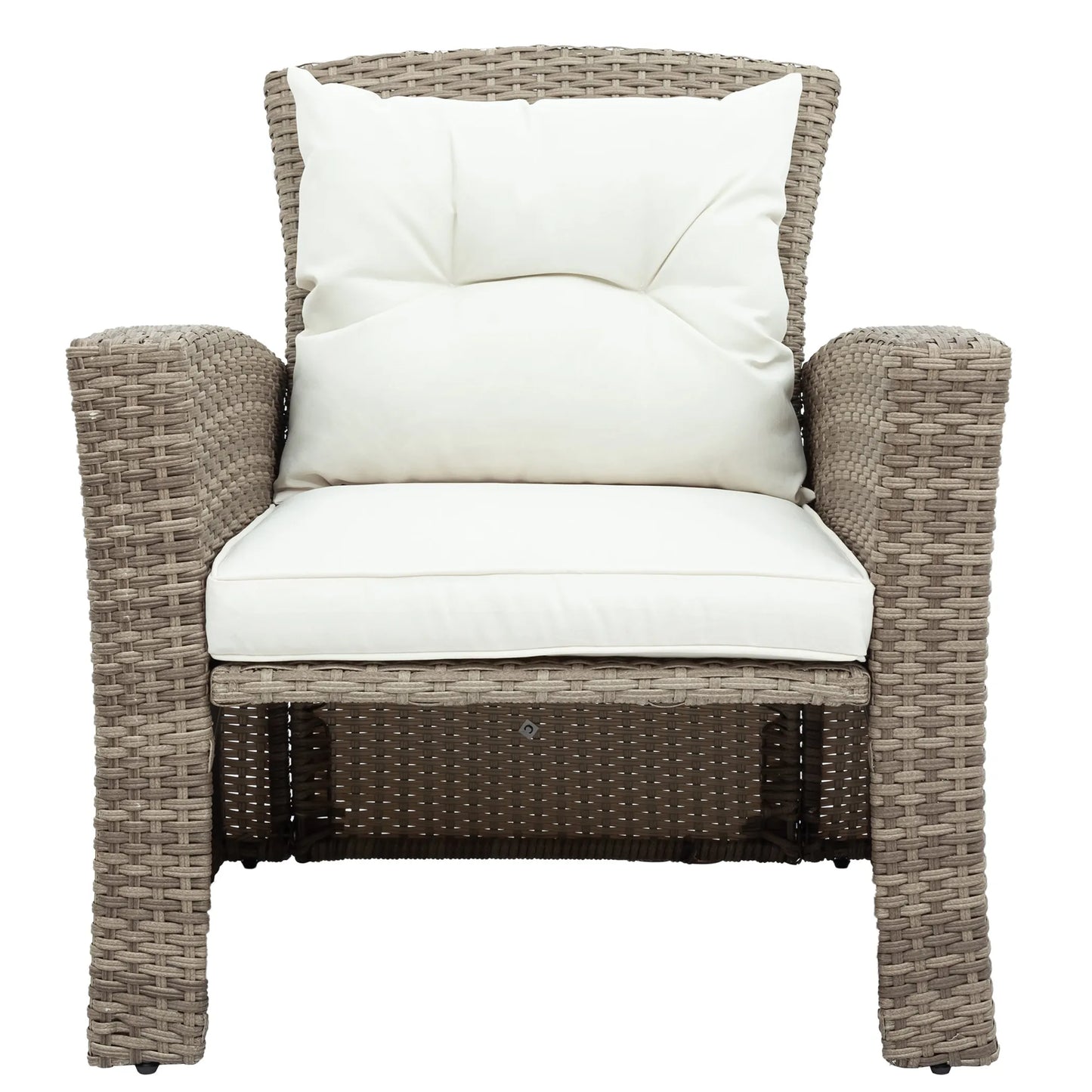 4-Piece All-Weather Wicker Patio Furniture Set
