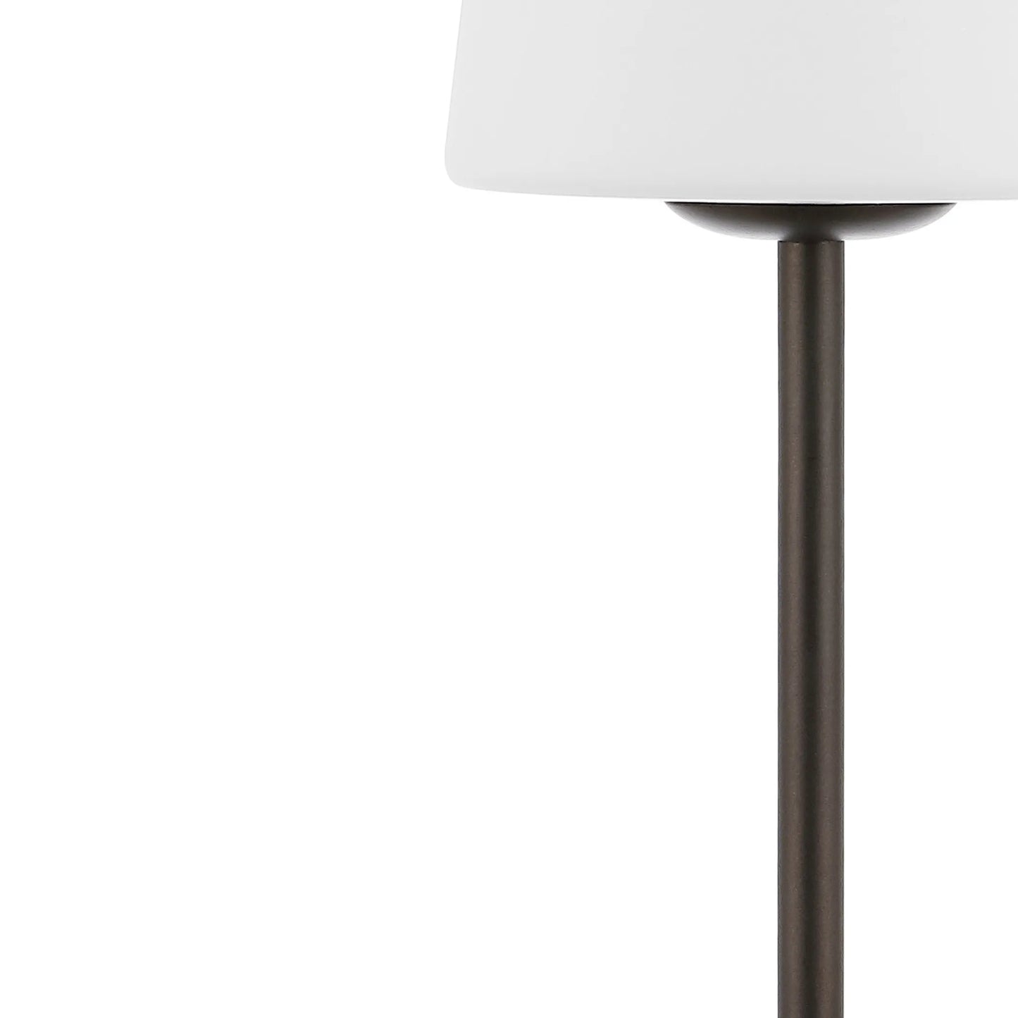 Antiqued Bronze USB Accent Table Lamp
