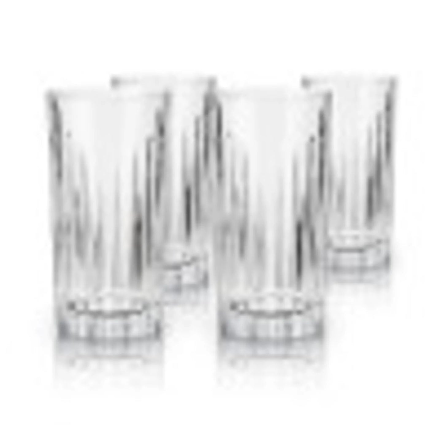 Viski Reserve Crystal Highball Tumblers