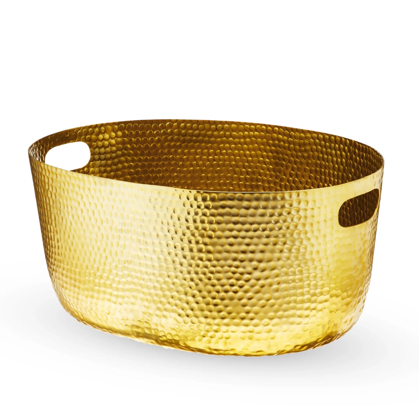 Twine Gold Hammered Beverage Tub