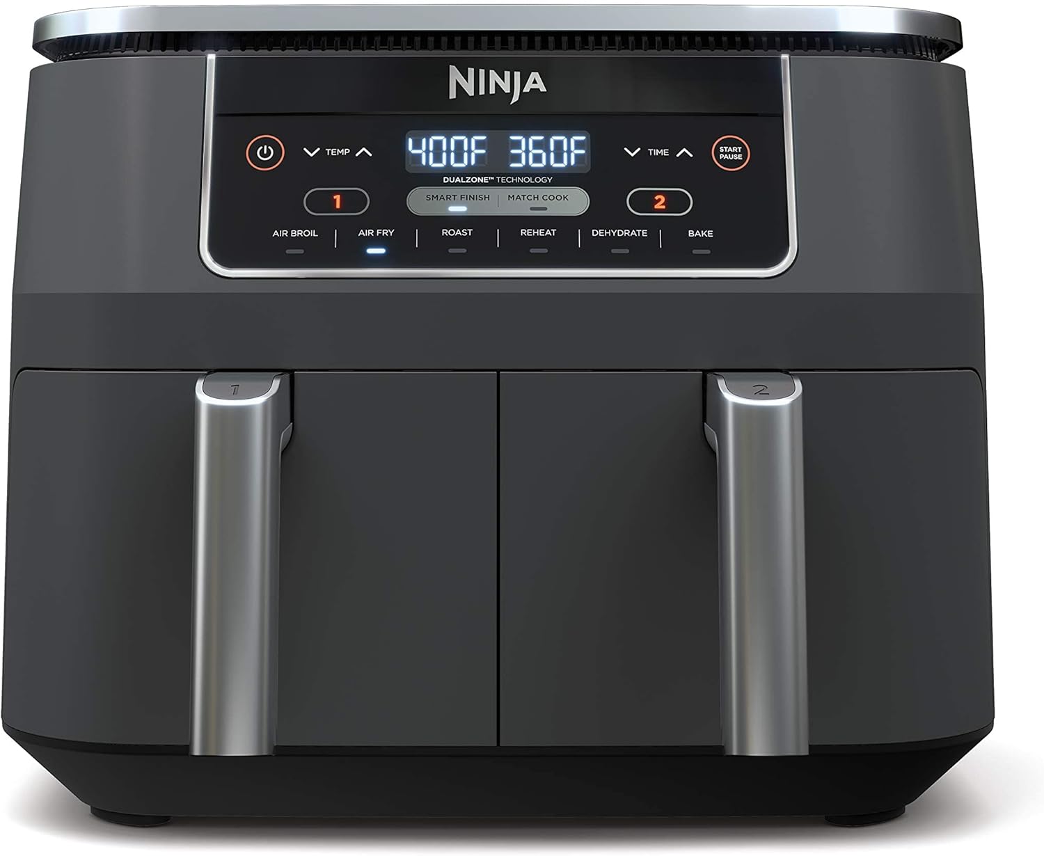 Ninja DZ201 Foodi 8 Qt 6-in-1 Dual Zone Air Fryer