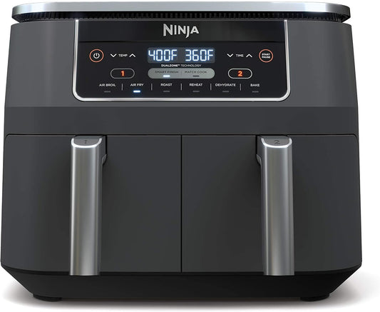 Ninja DZ201 Foodi 8 Qt 6-in-1 Dual Zone Air Fryer