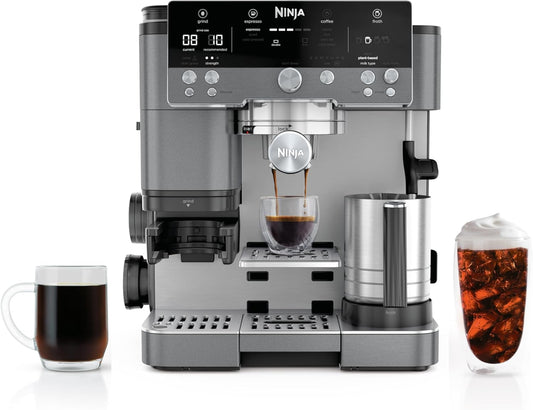Ninja Luxe Cafe Premier 3-in-1 Espresso Drip Coffee and Cold Brew Machine