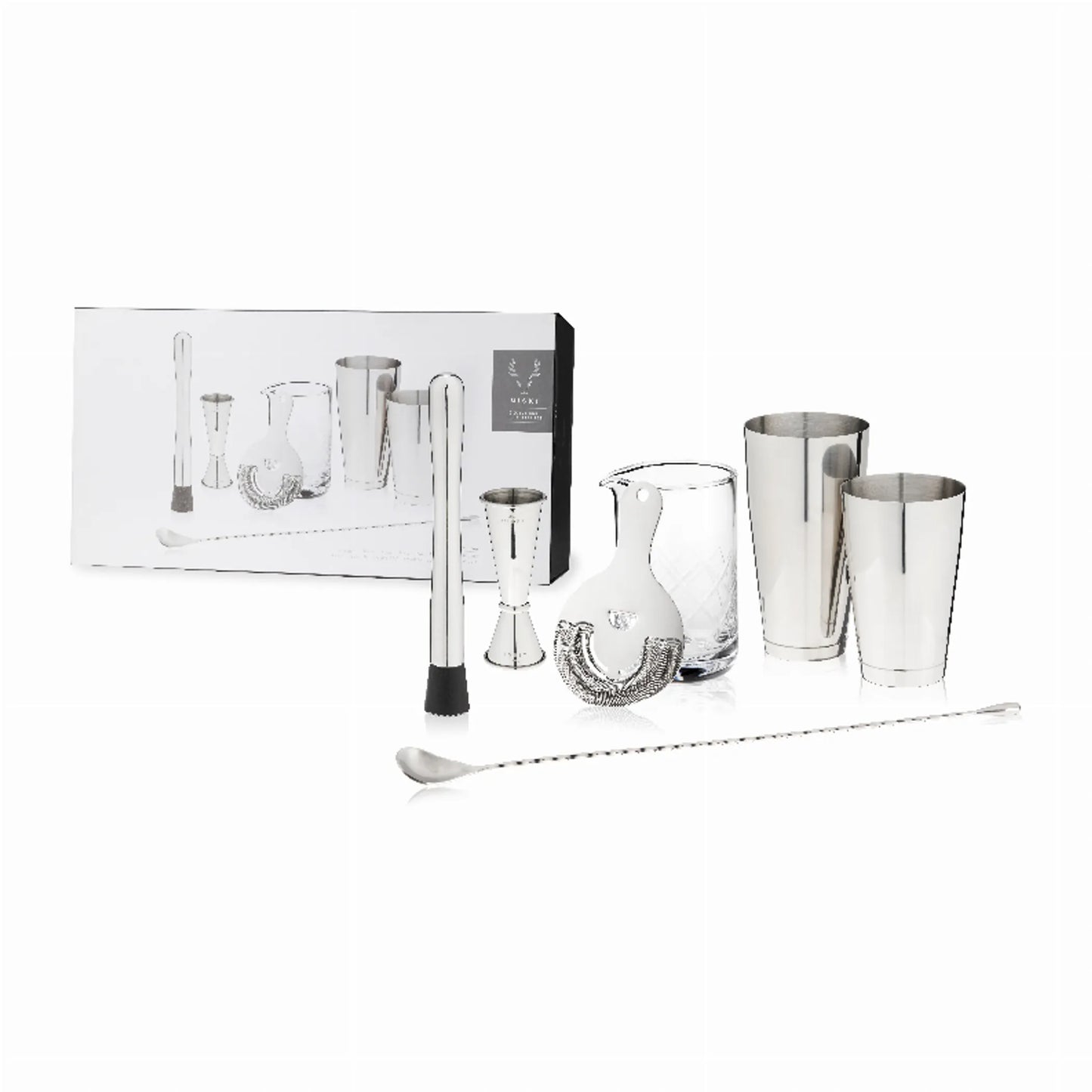 Viski 7-Piece Bar Essentials Set