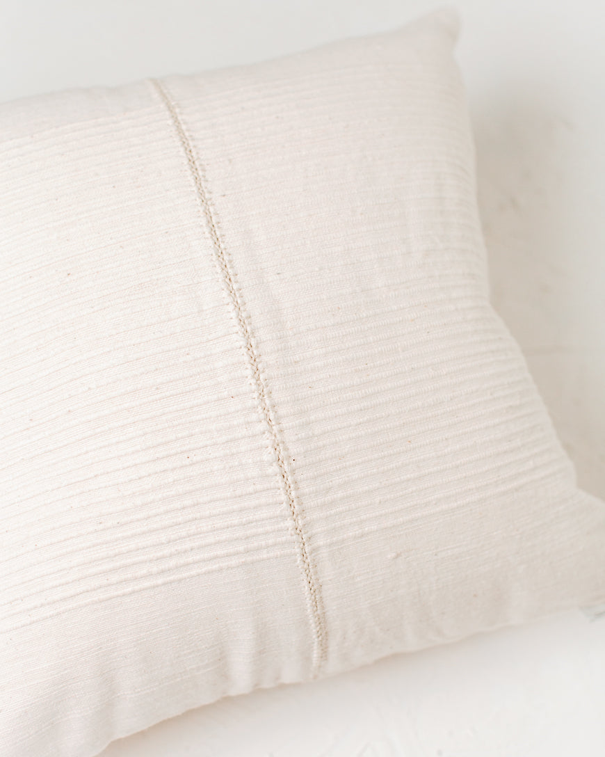 18" Riviera Hand-Stitch Throw Pillow Cover